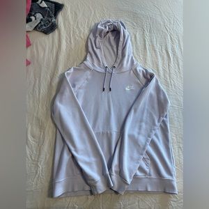 Nike lilac women’s hoodie size medium